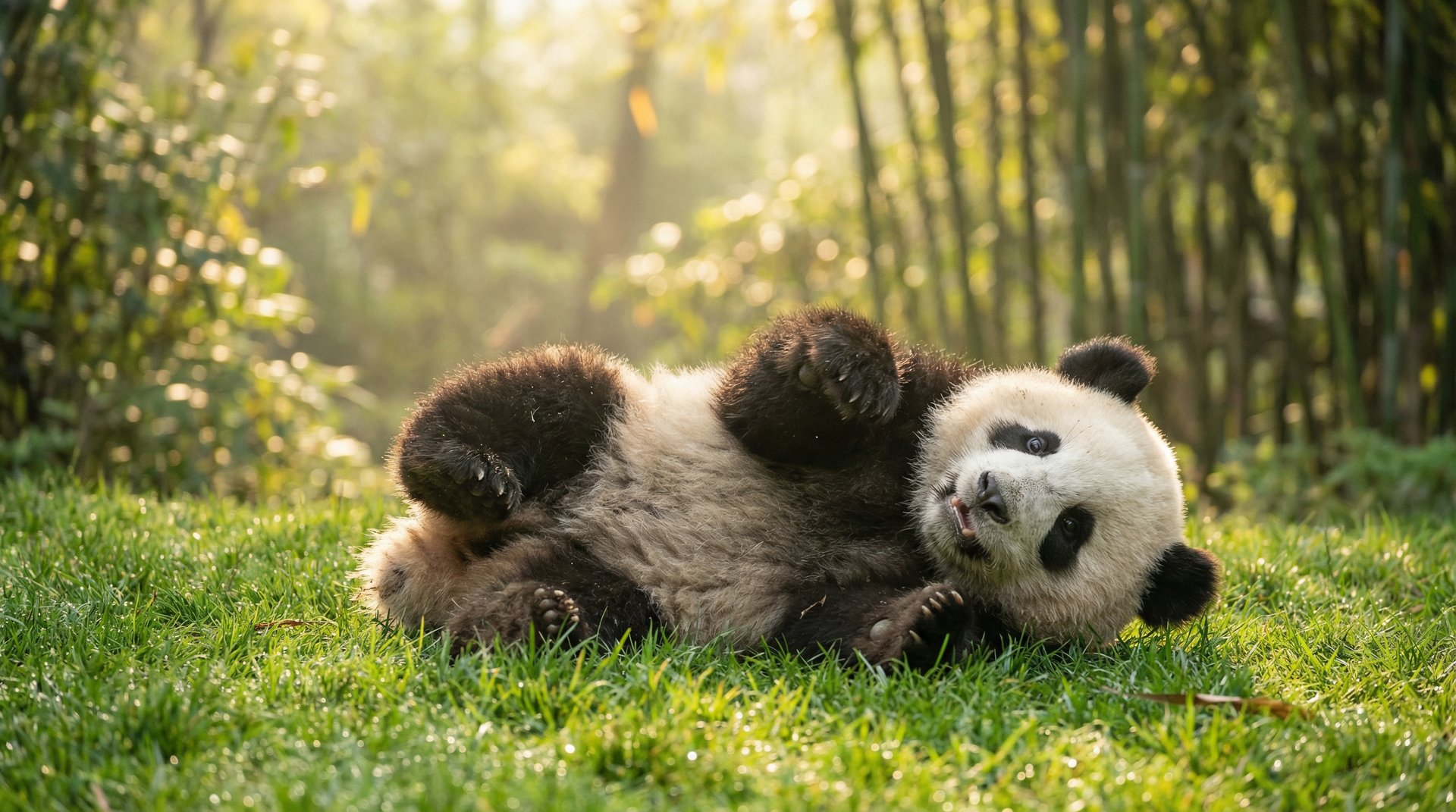 抖荫短视频熊猫幼崽视频